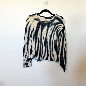 Young‎ fabulous and broke coraline sweater zebra oversized xs